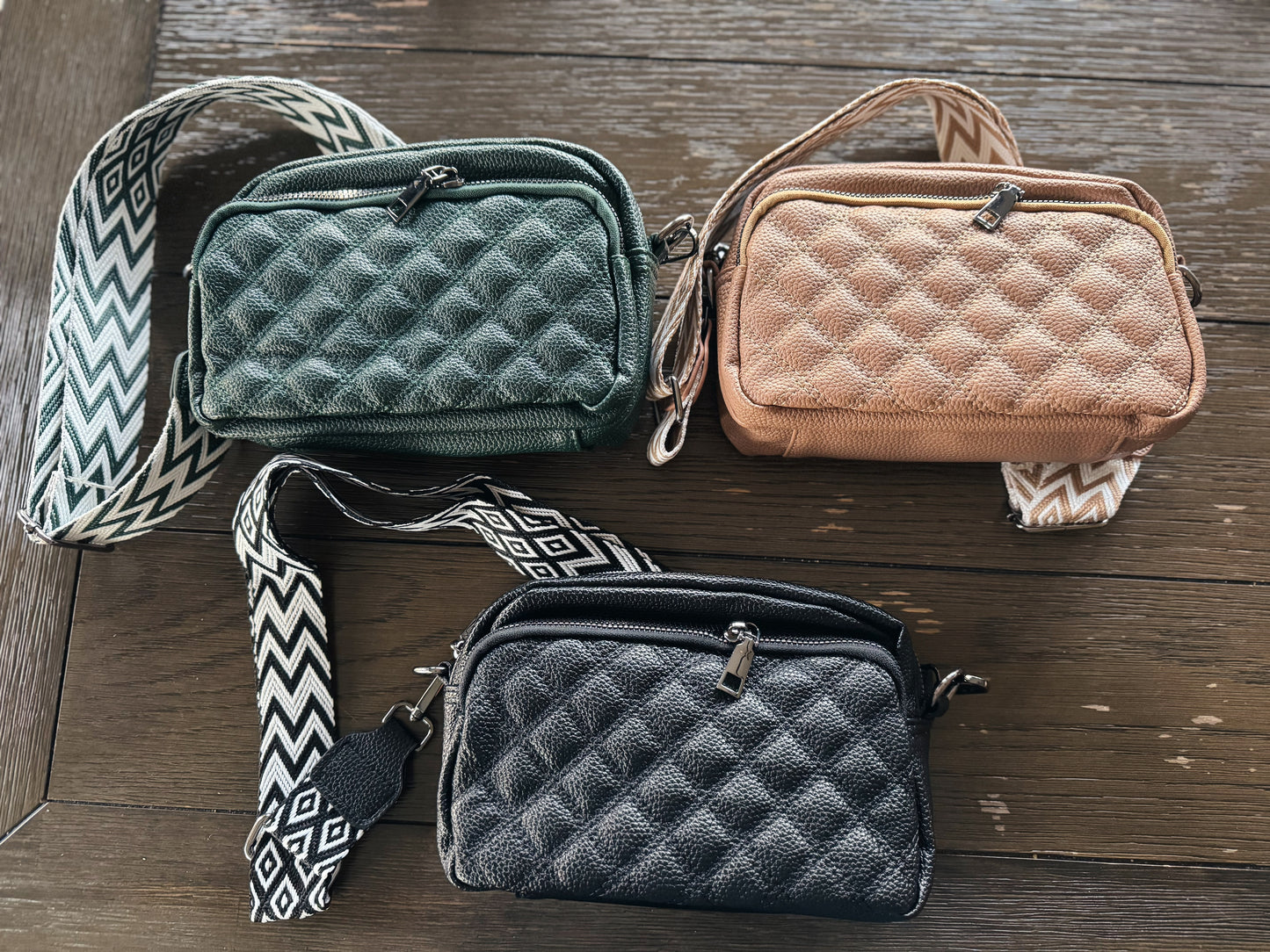 Quilted Crossbody Purse